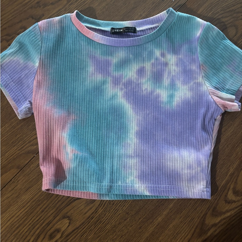 Tie dye crop top
